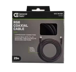 Commercial Electric Rg6 Coaxial Cable 18-gauge Black 25 Ft Fs-r6c-0002. Fixed Price $11.42.