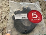 Monoprice Ultra Slim High Speed Hdmi Cable 3ft Black Hdr 5-pack. Fixed Price $20.00.