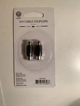 Onn A/v Av Cable Couplers 2 Pack Lot.. Fixed Price $11.99.