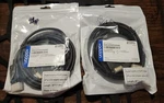 *2* ..6ft Displayport 1.2 Male To Vga Black Cable For Resolution. Fixed Price $20.00.