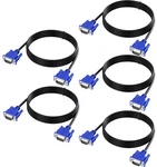 5 Pcs Vga Cable Feet Male To Monitor Computer Adapter Cord Hd15. Fixed Price $33.48.
