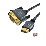 New Thsucords Braided Gold Plated Hdmi To Vga Cable 1m Male-to-male Compatible. Fixed Price $39.97.