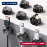 8pack Cord Organizer Dual Spring & Clasp, Max Secure Cable Clips - Chfeila Cab. Fixed Price $11.99.