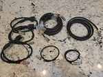 C2g Legrand Rapidrun Vga Hd15 Flying Lead Pc Runner Av Cable Lot. Fixed Price $115.00.