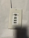 Hall Research Ex-4ku-wp 4k Hdmi + Usb Over Cat6 Wall. Fixed Price $50.00.