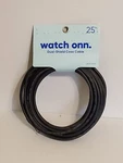 Onn Dual-shield Coax Cable 25 Ft Black. Fixed Price $9.98.