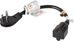 Vseer 1feet 1875w 15a 14awg Flat Plug Heavy Duty Extension Cord Outlet Saver 3-p. Fixed Price $12.62.
