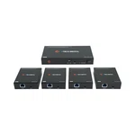 Hdmi Extender Splitter 1x4 1080p Over Cat5e/6 (164ft.) W/ Poc Jtech-14exp. Fixed Price $149.99.