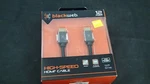 Blackweb High Speed 12 Ft Hdmi Cable 4k Ultra Hd Hdr + 7.1 Surround. Fixed Price $5.84.