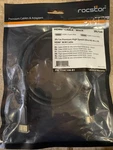 Rocstor Y10c106-b1 Hdmi High Speed Male/male Ethernet Cable - 3ft Lot Of 5 New. Fixed Price $40.00.