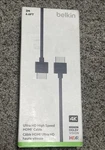 Belkin Ultra Hd High Speed Hdmi Cable For Apple Tv 4k Open Box. Fixed Price $12.95.