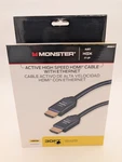 Monster Hdmi Cable 30ft Active High Speed W/ Ethernet Jhiu0012 Just Hook It Up. Fixed Price $27.95.