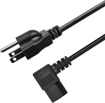 3 Prong Left Angle Power Cable 3ft Heavy Duty Ac Cables Forc13 Type Cable,. Fixed Price $13.21.
