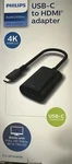 Philips Usb-c To Hdmi Adapter - Black. Fixed Price $29.95.