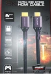 Monster 8 K Ultra High Speed Hdmi Cable 6 Ft Compatible With Ps5 And Xbox New. Fixed Price $24.99.