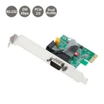 Siig Single Serial Pcie Card Adapter 16650 Up To 250kbps (jj-e20611-s1). Fixed Price $32.99.