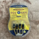 Goldx Gold Plated Analog Audio Cables 6ft Red White High End Stereo New. Fixed Price $15.00.