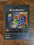 Audioquest Blueberry 18g Hdmi Cable - 2.25m. Fixed Price $47.99.