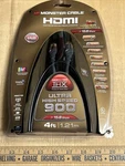 New Monster Ultra High Speed 900 13.8gbps Hdmi Cable 4ft Black. Fixed Price $18.75.