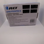 Orei 4k Displayport Extender Over Fiber Optic Balun - Ultrahd 60hz 4:4:4 Dr. Fixed Price $120.00.
