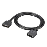 Uxcell Argb Splitter Cable Female To 3 Pin Extension 0.5 Meter, Black. Fixed Price $9.31.