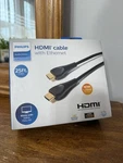 Philips 25' Hdmi High Speed Cable With Ethernet - Black. Fixed Price $9.00.
