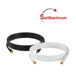 Coaxial Tv Antenna Rg6 Cable Extension Coax Hdtv Wire Double Shielded Cord Lot. Fixed Price $12.19.