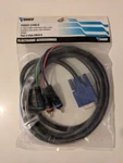 Vanco S-vga Male To Rgb Video Cable Vga-3rca-6. Fixed Price $15.99.