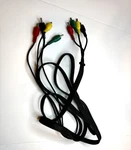 6 Ft Av Component Video Cable Black Green Red Yellow Male To. Fixed Price $9.99.