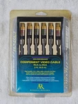 Acoustic Research Ar Proseries Ll Pr191 6 Ft Component Video Cable Gold Plated. Fixed Price $18.88.
