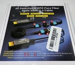 Dbilida 8k Mpo Detachable Pure Fiber Optic Hdmi 2.1 Cable 50 Ft. Fixed Price $90.00.
