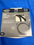 Commercial Electric Fs-r6c-0004 Rg6 Coaxial Cable 18-gauge Black 6 Ft New Open. Fixed Price $12.99.