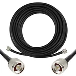 50 Gemek S-lmr400 Low Loss Coaxial Extension Cable N Male To Ohm New. Fixed Price $29.99.