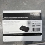 Startech Hd2vid2 Hdmi To Composite Video Converter With Audio. Fixed Price $38.00.