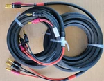 Liberty 6ft-50'ft Copper Bi-wire Audio Speaker Usa Ofc 2-cable, 9-awg 4x12awg. Fixed Price $295.00.