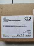 New C2g 54285 4 Port Usb 2.0 Over Cat5/cat6 Extender Extension Up To 150ft. Fixed Price $60.00.