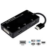 Hdtv /dvi / Vga/audio To 4in1 Dongle Adapter Multiport Splitter Converter. Fixed Price $19.99.