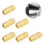 6 Pcs F-type Cable Connector Coupler For Coaxial Video Female Adapter. Fixed Price $17.12.