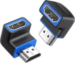 2-pack 48gbps 8k Right Angle Hdmi 2.1 Adapter With Hdr, Supports 60hz / 4k 24. Fixed Price $15.31.