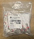 Lot Of 25 Fs59rcau Rca Coaxial Connector For Rg59 Cable (fc F Conn)-new. Fixed Price $52.50.