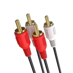 Cmple - 2 Rca To Cables 3ft, Stereo Audio Speaker Cable Male Dual. Fixed Price $14.99.