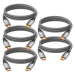 Urelegan 3ft Hdmi Cable 8k 5-pack, High Speed Cord 4k 120hz/144hz, 60.... Fixed Price $50.77.