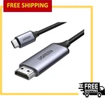 Ugreen Braided Usb C To Hdmi Cable 4k 60hz Thunderbolt 4/3. Fixed Price $37.59.
