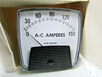 New Yokogawa 0-150 Ac Amperes Panel Meter Ge Typ 250 3-1/2" Elliott 33310-150. Fixed Price $26.99.