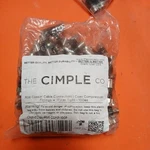 The Cimple Co Connector Coaxial Cable Compression Fitting Cmp-conn-rg59-comp-50p. Fixed Price $25.00.