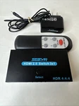 Sgeyr Hdmi 2.0 Switch 3x1 3-way Hdr With Remote & Power Cord. Fixed Price $12.99.