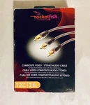 Rocketfish Component Video Audio Cable For Home Theater Connection 12 Foot. Fixed Price $3.99.