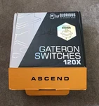 Glorious Gateron Brown Mechanical Keyboard Switches 100 Count Open Box. Fixed Price $25.00.