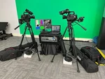 Portable 4k/hd Studio System- Blackmagic Atem, Sony Fs7 Cameras, Cartoni Tripods. Fixed Price $16500.00.