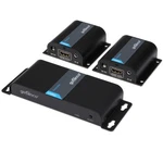Gofanco 130ft 1080p 1x2 2 Port Hdmi Extender Splitter Over Black. Fixed Price $158.99.